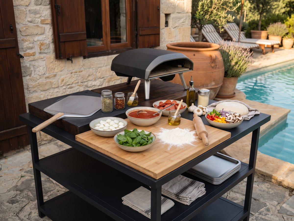 Live Pizza Station